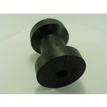 Gummirolle Bugrolle Schwarzer Gummi, <p>bohrung: 16 Mm<p>länge: 100 Mm<p>durchmesser: 75/40 Mm